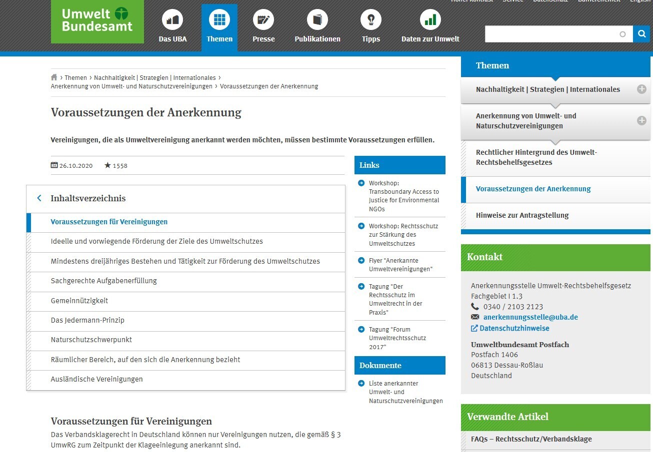 dafv uba umweltbundesamt