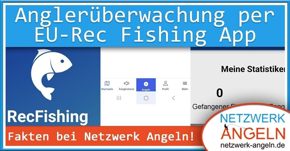 Die Fakten zur EU-Anglerueberwachungs-App RecFishing – Antwort vom Ministerium
