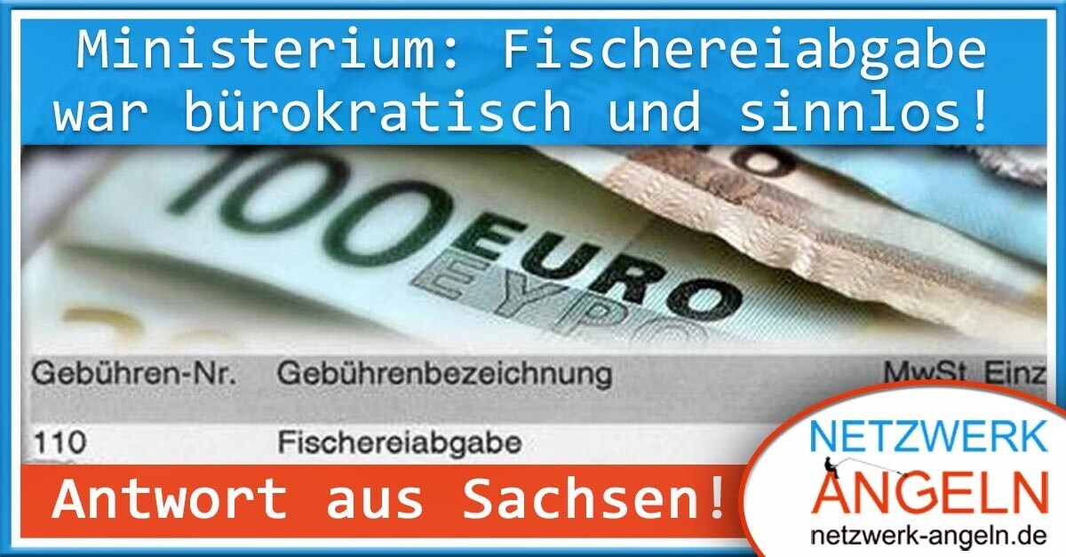 fischereiabgabe sachsen sinnlos