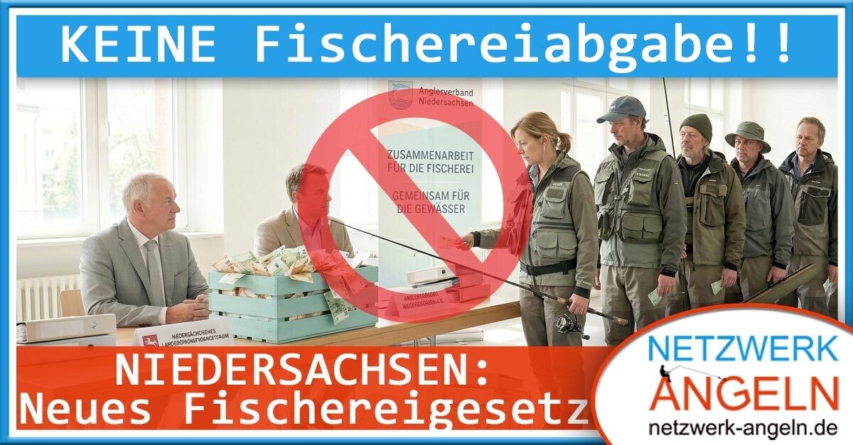 Es bleibt dabei: (Vorerst) Keine Fischereiabgabe in Niedersachsen!