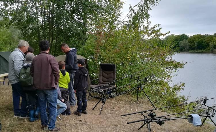 angeln fuer kinder trennfeld grosses interesse am praktischen angeln